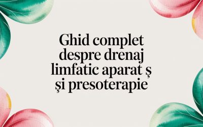 Blog 5 Ghid complet despre drenaj limfatic aparat și presoterapie