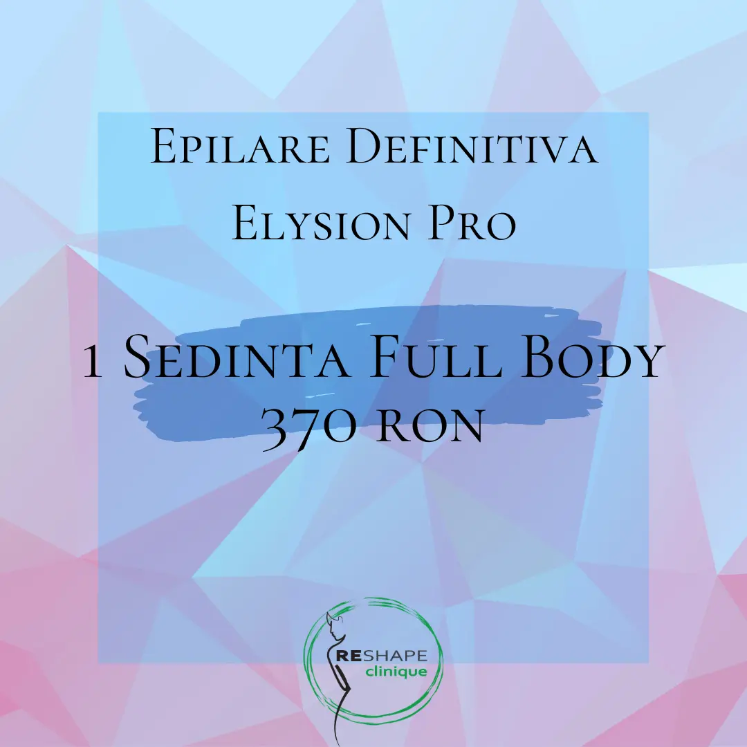 Epilare Definitiva Full Body Oferta Velashape