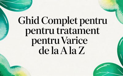Home 8 Ghid complet pentru tratament pt varice de la A la Z
