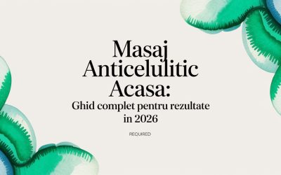 Masaj anticelulitic acasa: Ghid complet pentru rezultate in 2026