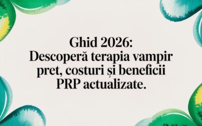 Ghid 2026: Descoperă terapia vampir pret, costuri și beneficii PRP actualizate.